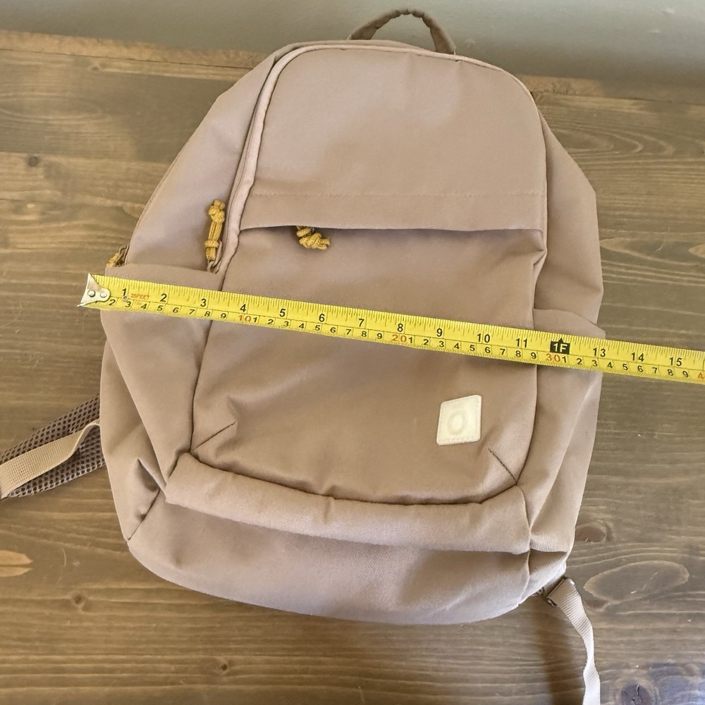 Doterra Tan Beige Convention Backpack Pockets - Picture 7 of 9